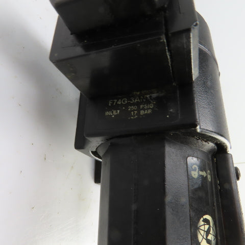Norgren F74G-3AN Pneumatic Filter & Regulator R73G-3GK-RMN 250PSIG 3/8" NPT