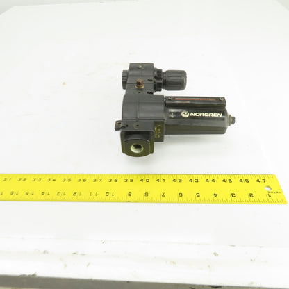 Norgren F74G-3AN Pneumatic Filter & Regulator R73G-3GK-RMN 250PSIG 3/8" NPT