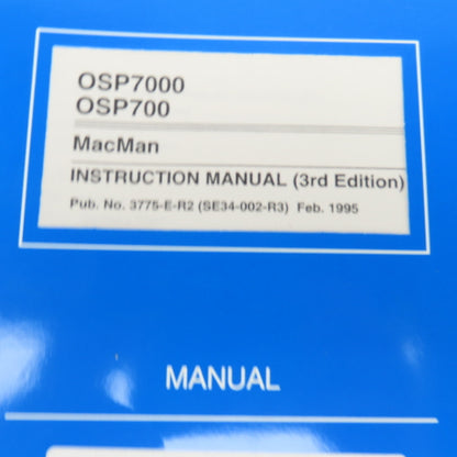 Okuma OSP7000M OSP700M Maintenance Operation Alarms Manual Library Lot Of 14
