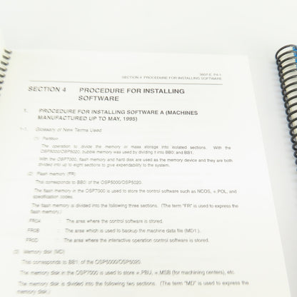 Okuma OSP7000M OSP700M MX-45VA MX-45VAE Maintenance Manual Library Lot Of 8 Book
