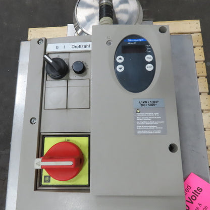 Nilfisk IVTI1000CR Stainless Steel HEPA Clean Room Vacuum 380/500V 3Ph