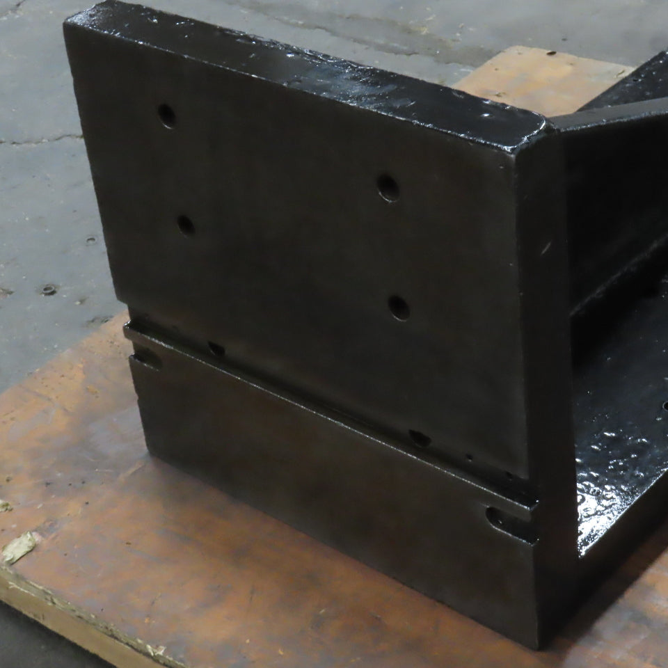 40-1/4" x 18" x 18" Steel Set Up 90° Right Angle Plate Fixture 2-1/4" Thick