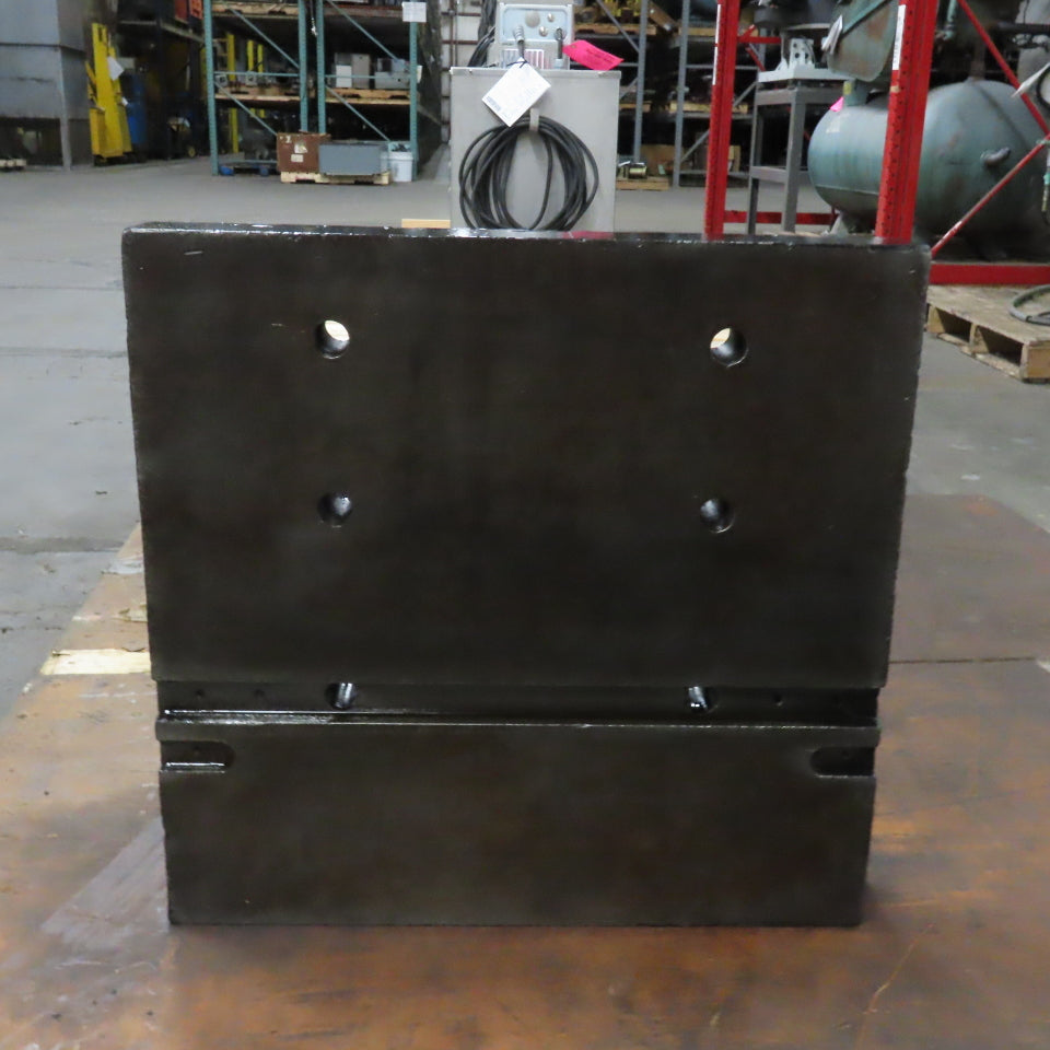 40-1/4" x 18" x 18" Steel Set Up 90° Right Angle Plate Fixture 2-1/4" Thick