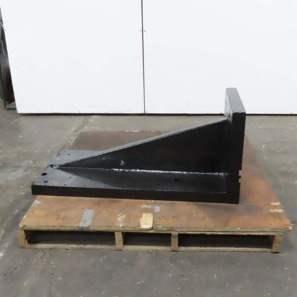 40-1/4" x 18" x 18" Steel Set Up 90° Right Angle Plate Fixture 2-1/4" Thick