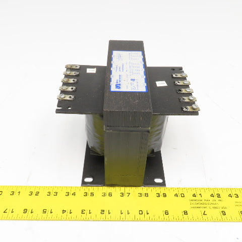 Acme TA-2-54523 208-240/480-600V Pri 110/120V Sec 50/60Hz 750VA Transformer