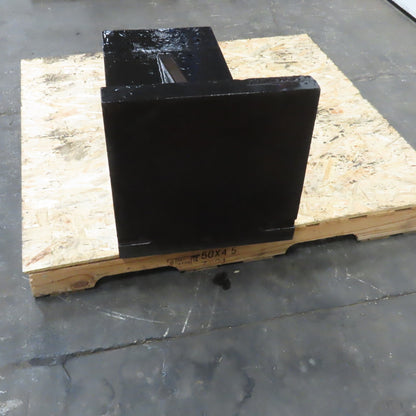 48" x 18" x 18" Steel Set Up 90° Right Angle Plate Fixture 2-1/4" Thick