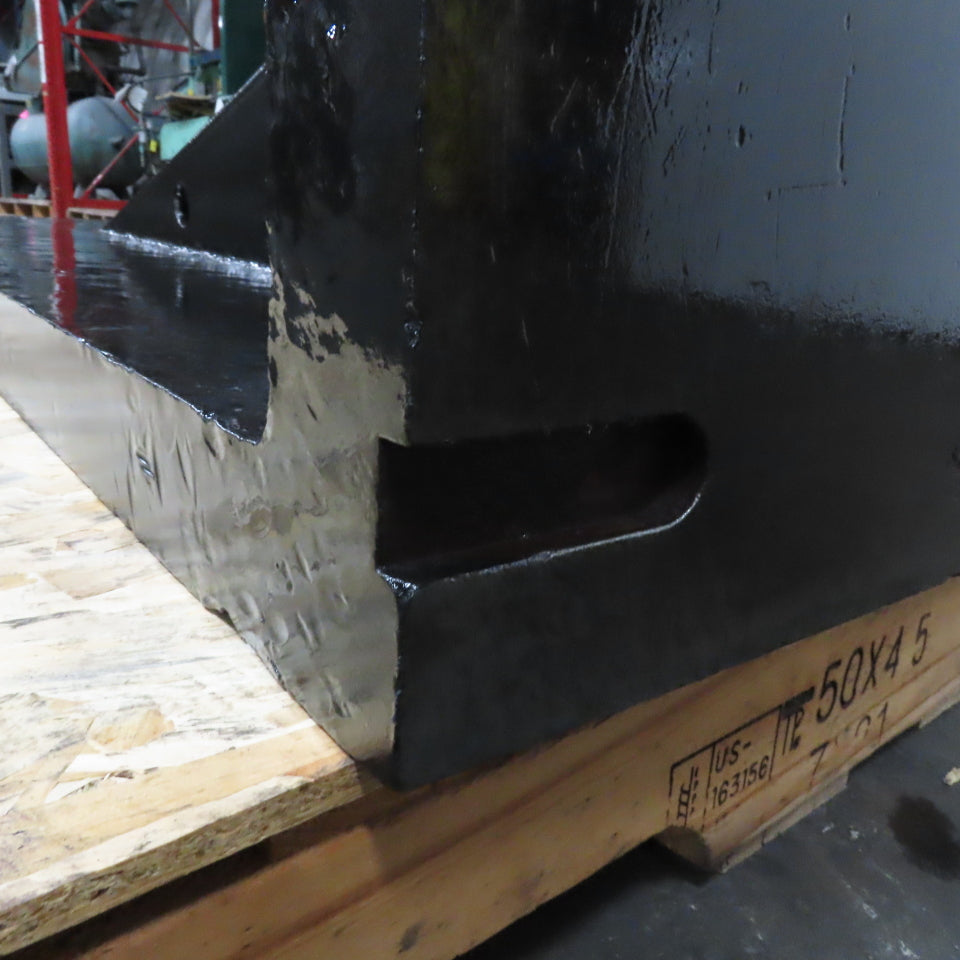 48" x 18" x 18" Steel Set Up 90° Right Angle Plate Fixture 2-1/4" Thick