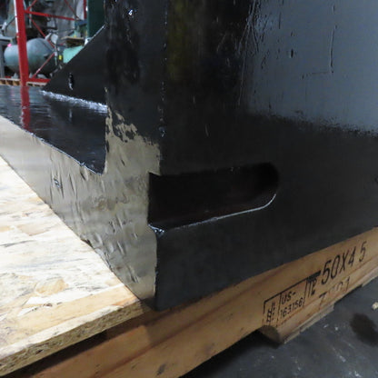 48" x 18" x 18" Steel Set Up 90° Right Angle Plate Fixture 2-1/4" Thick