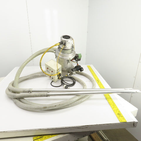 IMS 115407 Self-Cleaning Hopper Loader W/Vibra-Pulse & Controller 120V 15' Hose