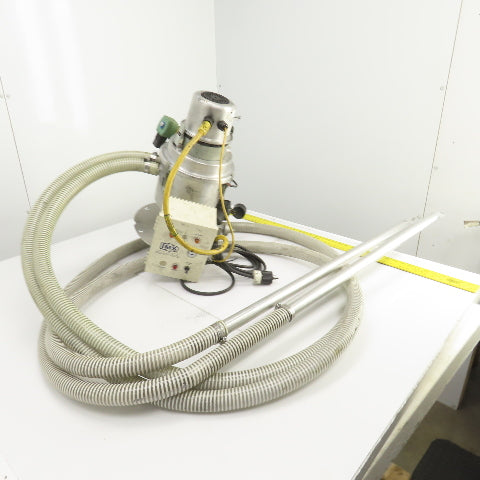 IMS 115407 Self-Cleaning Hopper Loader W/Vibra-Pulse & Controller 120V 15' Hose