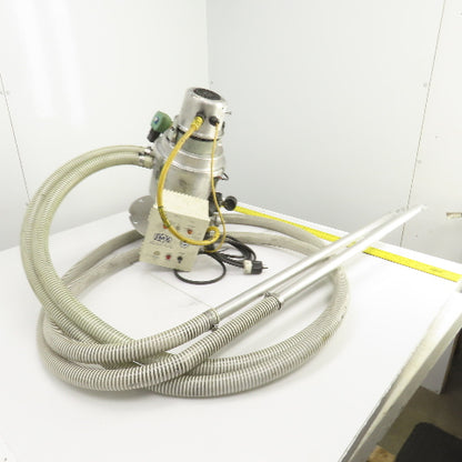 IMS 115407 Self-Cleaning Hopper Loader W/Vibra-Pulse & Controller 120V 15' Hose