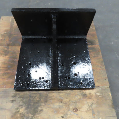 23" x 27" Wide x 14" Tall Webbed Steel Angle Plate Set Up Fixture 1-1/2" Thick