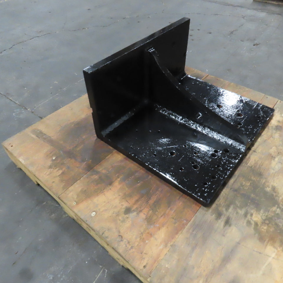 23" x 27" Wide x 14" Tall Webbed Steel Angle Plate Set Up Fixture 1-1/2" Thick