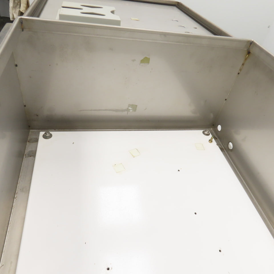 Cooper 24" x 24" x 12" Wall Mount Stainless Steel Electrical Enclosure Type 4X