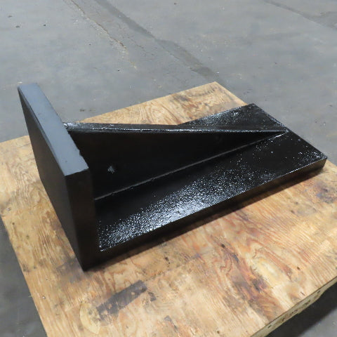 40" x 18" Wide x 15" Tall Webbed Steel Angle Plate Set Up Fixture 2" Thick