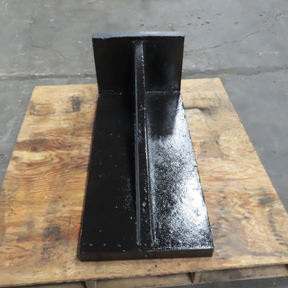 40" x 18" Wide x 15" Tall Webbed Steel Angle Plate Set Up Fixture 2" Thick