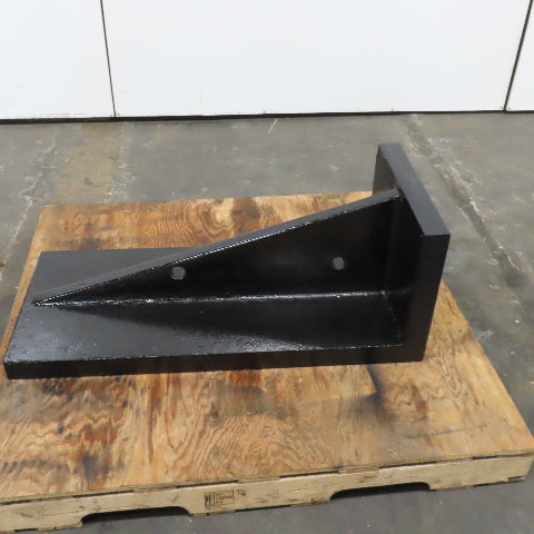40" x 18" Wide x 15" Tall Webbed Steel Angle Plate Set Up Fixture 2" Thick