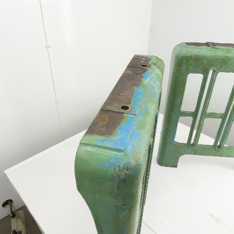 Sampson MN-10 29-1/2" H x 25-3/4 Antique Cast Iron Machine Table Legs Set of 2