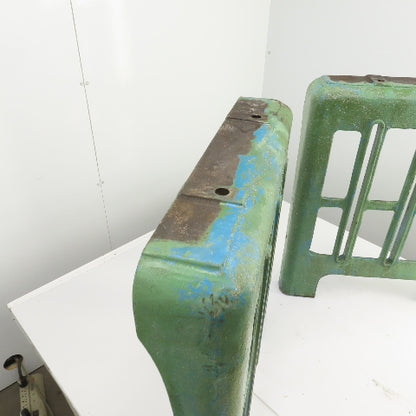 Sampson MN-10 29-1/2" H x 25-3/4 Antique Cast Iron Machine Table Legs Set of 2