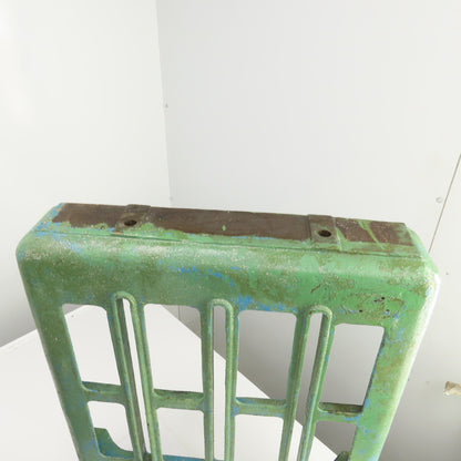 Sampson MN-10 29-1/2" H x 25-3/4 Antique Cast Iron Machine Table Legs Set of 2