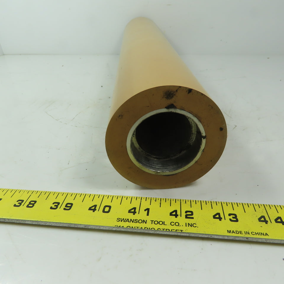 Aluminum 3" Diam. x 16-1/2"  Rubber Lagged Conveyor Roller