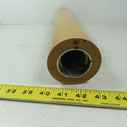 Aluminum 3" Diam. x 16-1/2"  Rubber Lagged Conveyor Roller