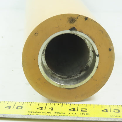 Aluminum 3" Diam. x 16-1/2"  Rubber Lagged Conveyor Roller