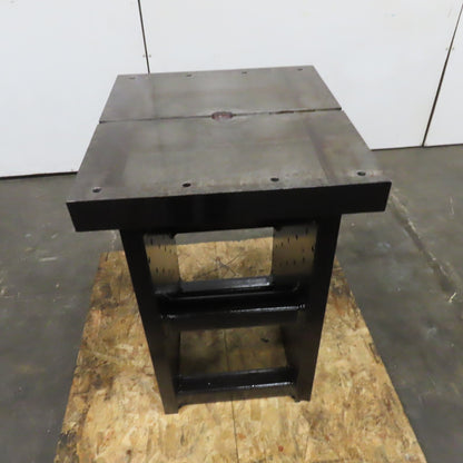 25" x 28" x 3" Thick Blanchard Ground Top 3 Sided Tombstone Workholding Fixture