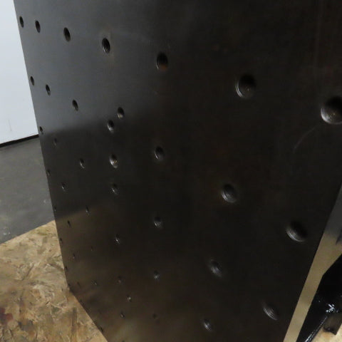 25" x 28" x 3" Thick Blanchard Ground Top 3 Sided Tombstone Workholding Fixture