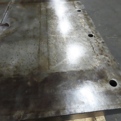 25" x 28" x 3" Thick Blanchard Ground Top 3 Sided Tombstone Workholding Fixture