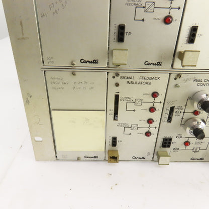 Cerutti RE 41303/B Control Panel Assembly Regulator Power Supply Phase Control