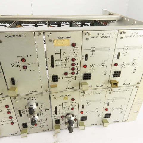 Cerutti RE 41303/B Control Panel Assembly Regulator Power Supply Phase Control