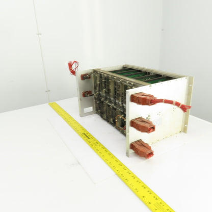 Cerutti CPU Circuit Board Rack W/RE52155 RE52156 RE52158 RE52131 & Power Supply