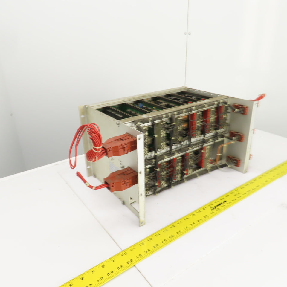 Cerutti CPU Circuit Board Rack W/RE52155 RE52156 RE52158 RE52131 & Power Supply