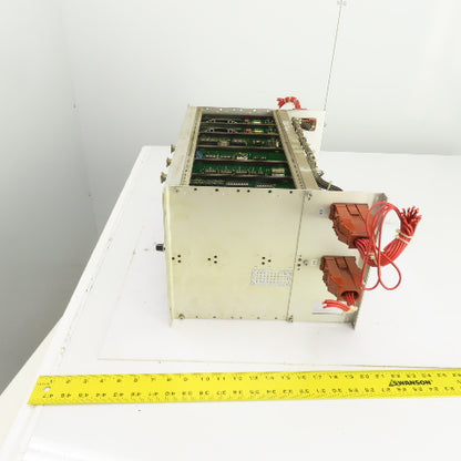 Cerutti CPU Circuit Board Rack W/RE52155 RE52156 RE52158 RE52131 & Power Supply