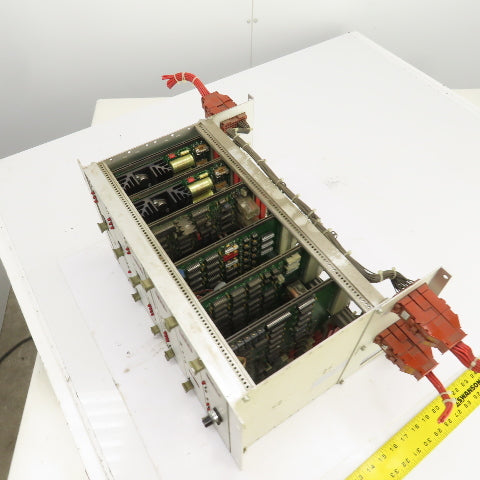 Cerutti CPU Circuit Board Rack W/RE52155 RE52156 RE52158 RE52131 & Power Supply