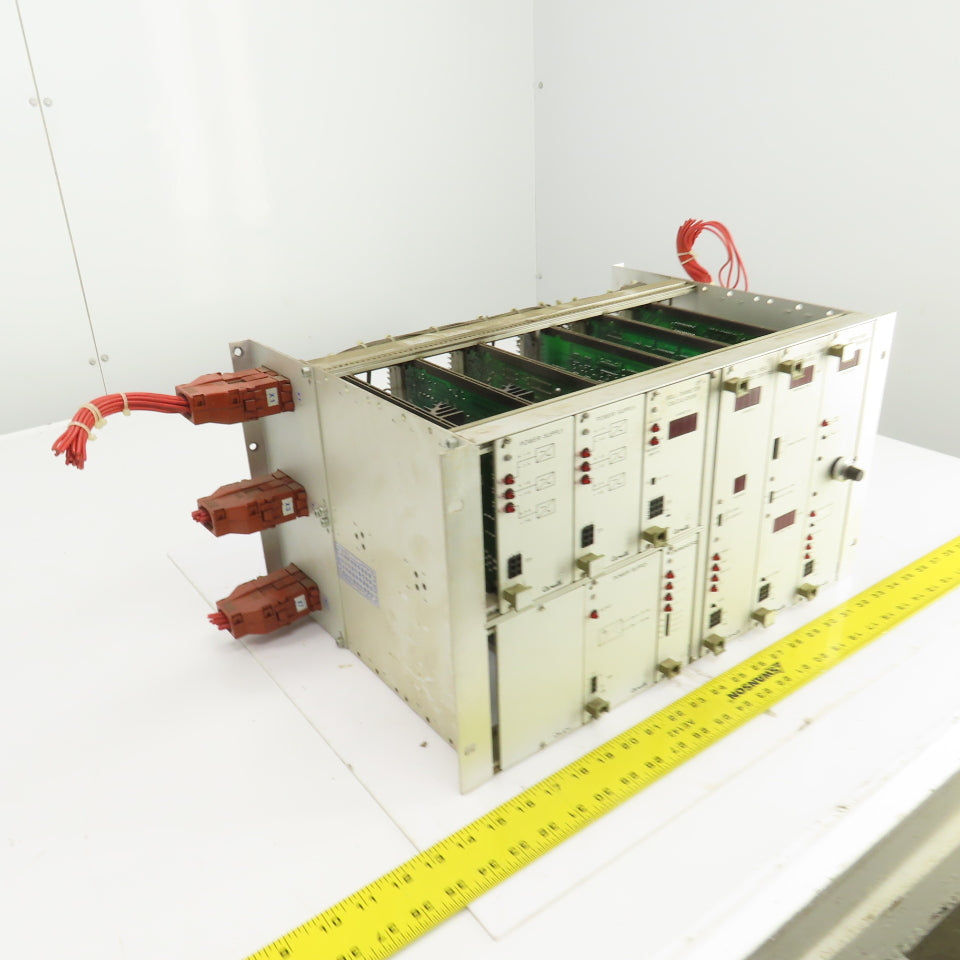 Cerutti CPU Circuit Board Rack W/RE52155 RE52156 RE52158 RE52131 & Power Supply