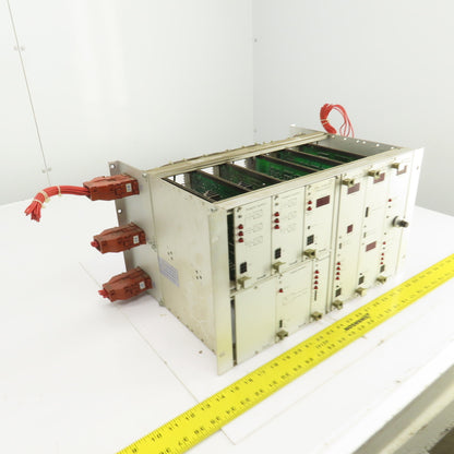 Cerutti CPU Circuit Board Rack W/RE52155 RE52156 RE52158 RE52131 & Power Supply