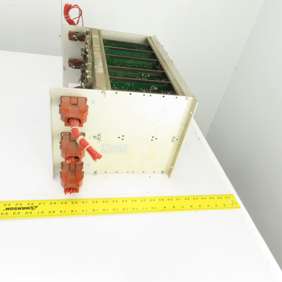 Cerutti CPU Circuit Board Rack W/RE52155 RE52156 RE52158 RE52131 & Power Supply