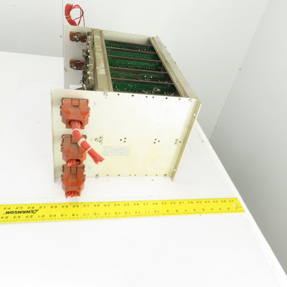 Cerutti CPU Circuit Board Rack W/RE52155 RE52156 RE52158 RE52131 & Power Supply
