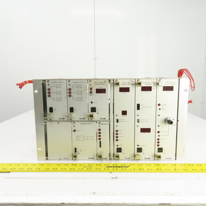 Cerutti CPU Circuit Board Rack W/RE52155 RE52156 RE52158 RE52131 & Power Supply