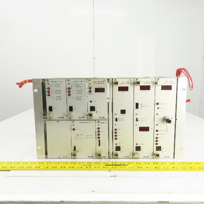 Cerutti CPU Circuit Board Rack W/RE52155 RE52156 RE52158 RE52131 & Power Supply