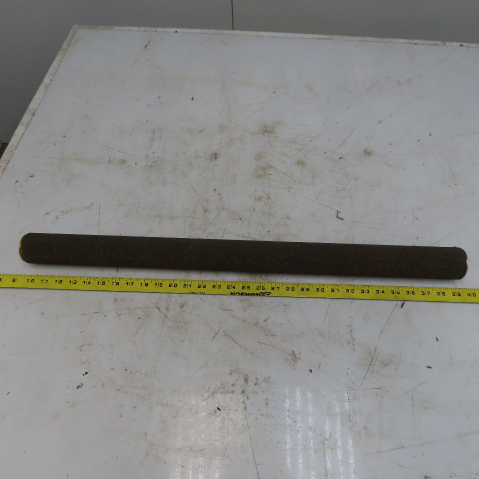 2.15" OD x 29-3/4" Aluminum Cork Lagged Gravity Conveyor Roller