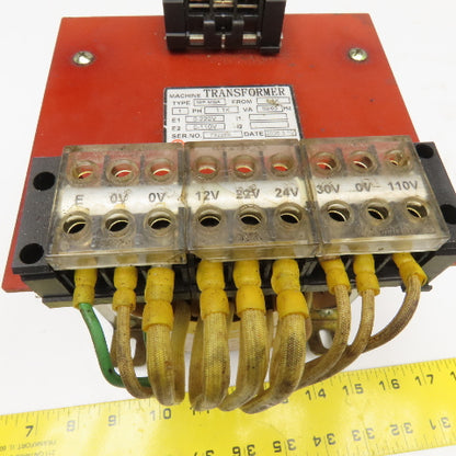 Chin I Electrical MP-MBA 0-220V Pri 1.1kVa 1Ph 0-110V Sec. 50/60Hz Transformer