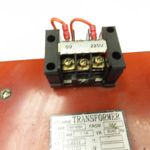 Chin I Electrical MP-MBA 0-220V Pri 1.1kVa 1Ph 0-110V Sec. 50/60Hz Transformer