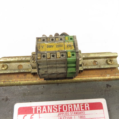 Jeil Trans 61558-1 200/220V Pri 110V 12/28V Sec 1Ph 1.85kVa 50/60Hz Transformer