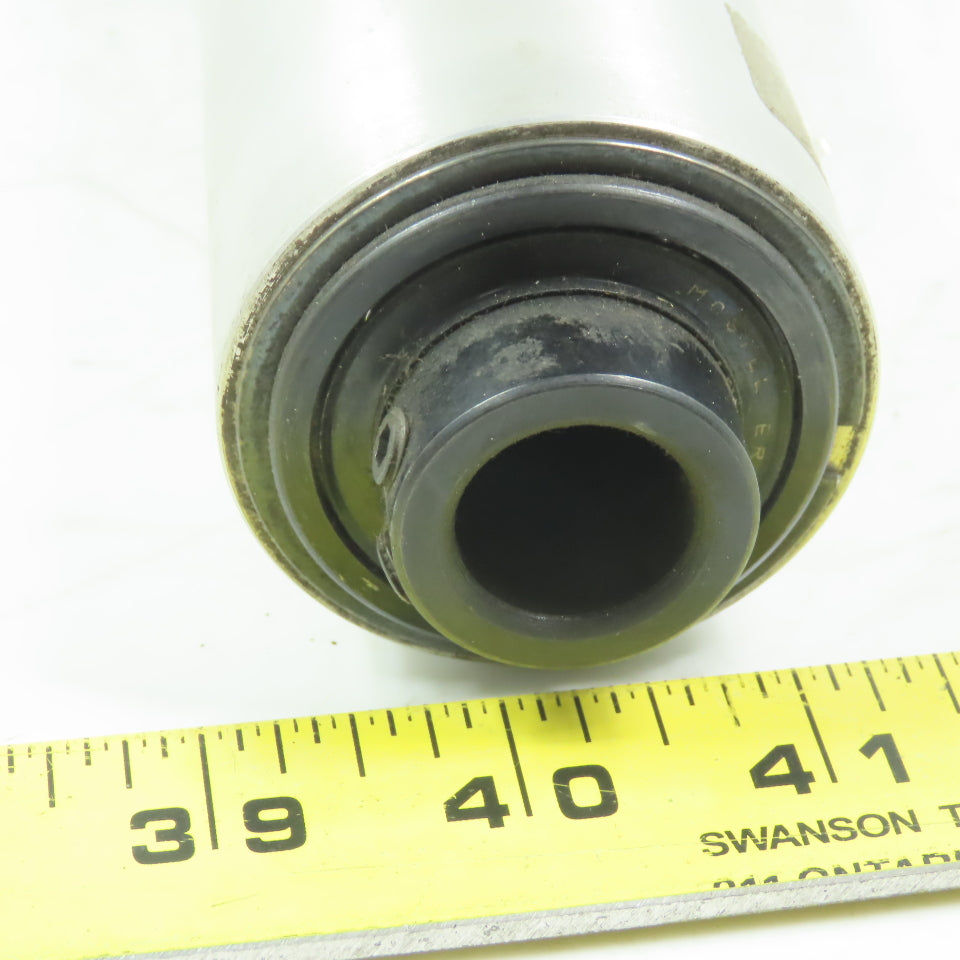 2.196" OD x 16" Aluminum Gravity Conveyor Roller 3/4" ID Bearings