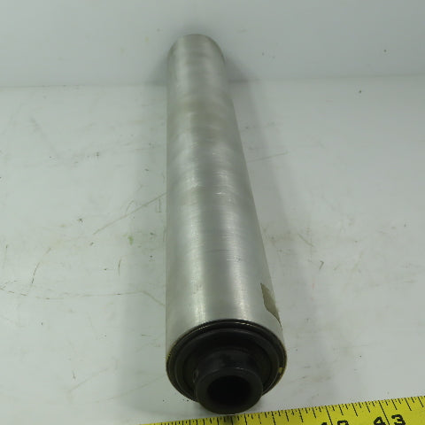 2.196" OD x 16" Aluminum Gravity Conveyor Roller 3/4" ID Bearings