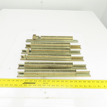 Cabur DC 4/D 500V Screw Type Terminal Blocks Lot Of 240