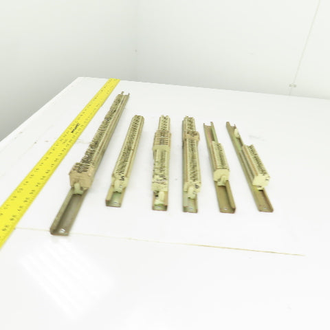 Cabur DC 4/D 500V Screw Type Terminal Blocks Mixed Lot Of 150